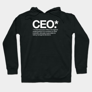 CEO Definition Hoodie